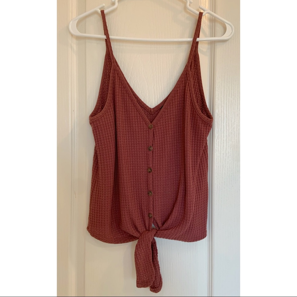 Tied tank top